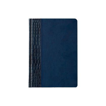 Календар-бележник Стил, без дати, А5, тъмносин/син