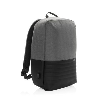 Swiss Peak Раница за лаптоп Anti-Teft, с RFID защита, 15.6'', сиво-черна