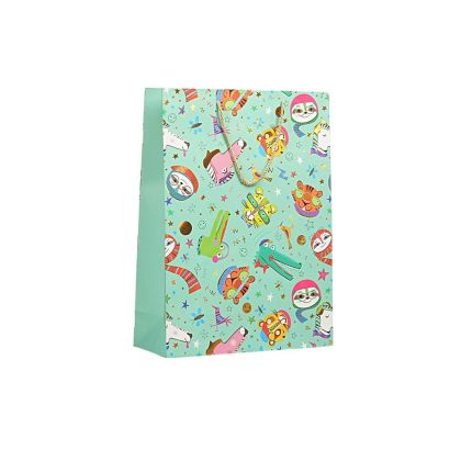 Подаръчна торбичка, детска 26 х 32 х 10 cm, мента