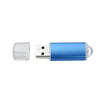 Office 1 USB флаш памет Craft, USB 2.0, 16 GB, без лого, синя