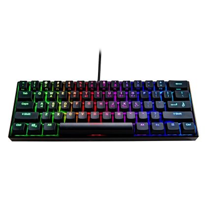 Клавиатура SureFire Kingpin M1, с кабел 1.8 m, геймърска, метална, USB Type-A, 61 бутона