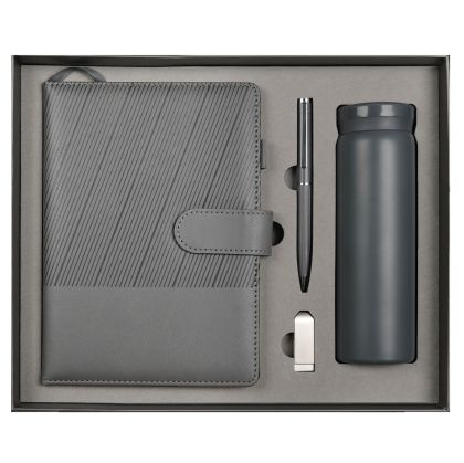 Office 1 Комплект Welcome, тефтер, бутилка, химикалка и USB флаш памет, в кутия