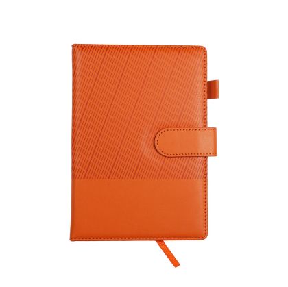 Office 1 Бележник, с магнитно закопчаване, без дати, А5, оранжев