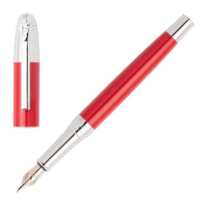 Festina Писалка Classicals, в кутия, сребристо-червена