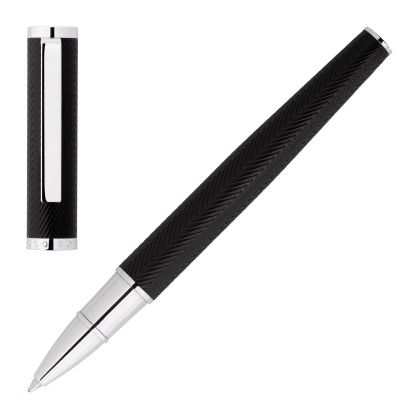 Hugo Boss Ролер Formation, в кутия, сребристо-черен