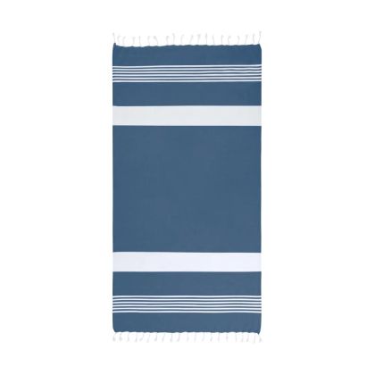 Cool Плажна кърпа Makaha, памук, 170 x 90 cm, тъмносиня