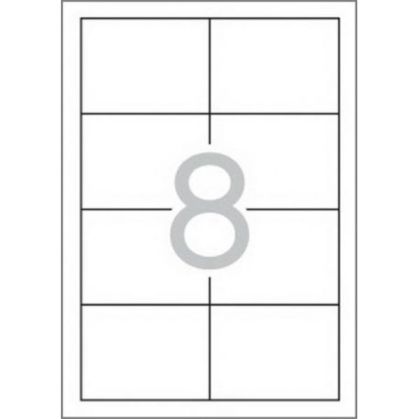 Етикети Sinel 105x70mm А4, 100 л. 8 етик.