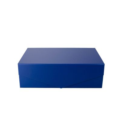 Office 1 Кутия Matt, с магнитно затваряне, сгъваема, 23 х 15 х 10 cm, тъмносиня