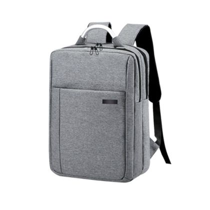 Office 1 Раница за лаптоп Casual, 15.6'', с двоен скрит цип, сива