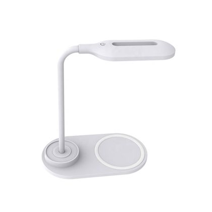 Office 1 Настолна лампа, 10 LED, с безжично зарядно за телефон, 15 W