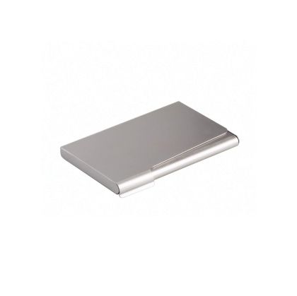 Durable Кутия за визитки, алуминиева, сива