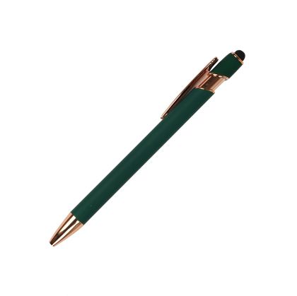 Office 1 Химикалка Carl, метална, зелена