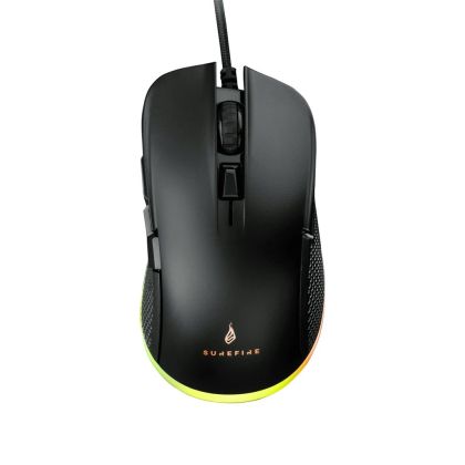 Мишка SureFire Buzzard Claw, геймърска, с кабел, 6 бутона, RGB, USB