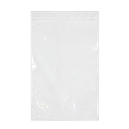 Плик с цип, 15 x 22 cm, прозрачен, 50 микрона, 1000 броя