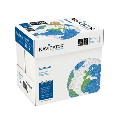 Navigator Копирна хартия Expression, А4, 90 g/m2, 500 листа, 5 пакета