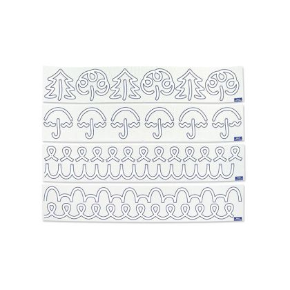 Nowa Szkola Комплект графомоторни плочки, сини