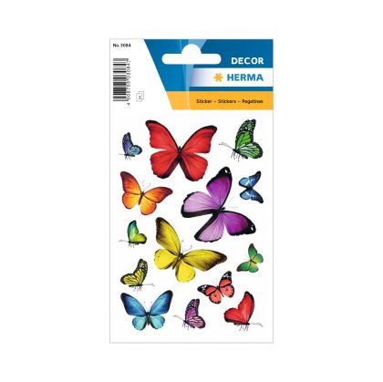 Herma Самозалепващи се етикети Пеперуди, 3 листа