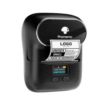 Phomemo Принтер M110-BK, мини, без мастило, черен