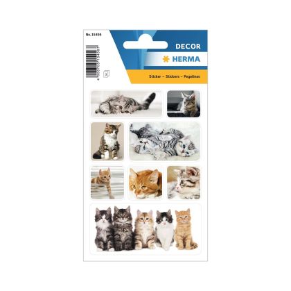 Herma Самозалепващи се етикети Малки котета, 3 листа