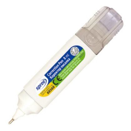 Kоректор  писалка Spree 8 ml, метален връх