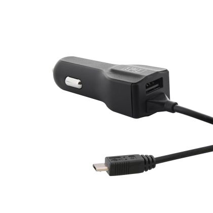 Зарядно за кола TNB, с кабел, Micro USB, дължина 1.1 m