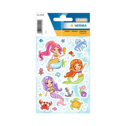Herma Самозалепващи се етикети Русалки, 1 лист