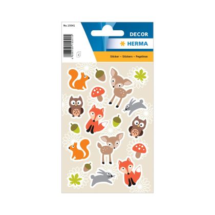 Herma Самозалепващи се етикети Горски кът, 3 листа
