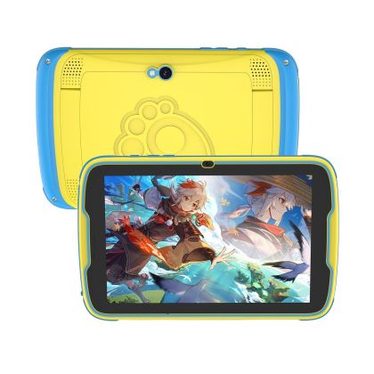 Таблет Pritom MQ818, 8'', 64 GB, 8 GB RAM, Android, 13, IPS, A523 Octa Core, предна камера 2 MP, жълт