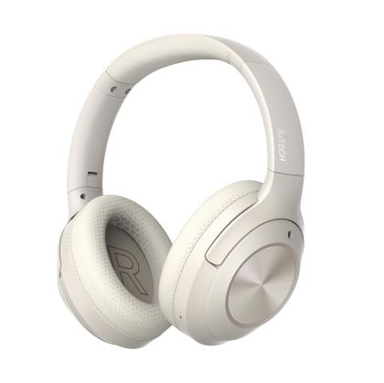 A4Tech Слушалки Fstyler BH220, с Bluetooth v5.3, бежови