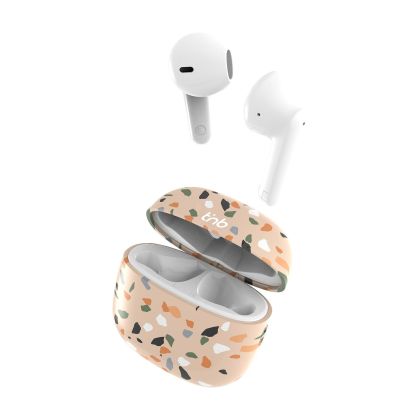 TNB Слушалки Exclusive Terrazzo, безжични, с Bluetooth, със зареждащ кейс