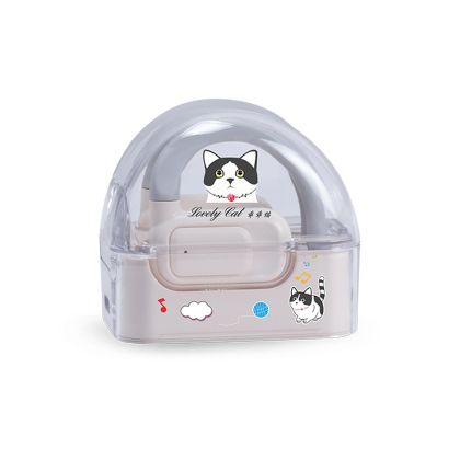 Wesdar Слушалки TWS1003, безжични, детски, с Bluetooth, бежови