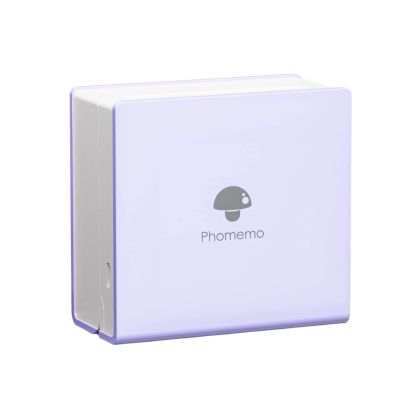 Phomemo Принтер M02-PL, преносим, мини, без мастило, лилав