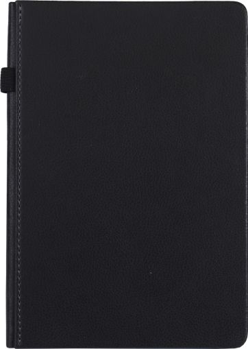 Бележник Ponte A5, линиран, 192 страници, ЧЕРЕН