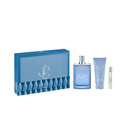 Jimmy Choo Парфюм Aqua, FR M, Eau de toilette, 100 ml, в комплект с парфюм 7.5 ml и душ гел 100 ml, мъжки