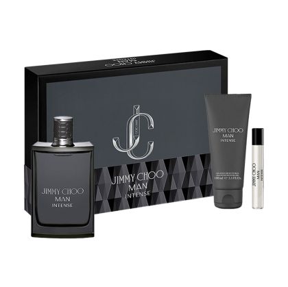 Jimmy Choo Парфюм Intense, FR M, Eau de toilette, 100 ml, в комплект с парфюм 7.5 ml и душ гел 100 ml, мъжки