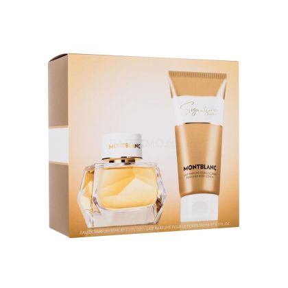 Montblanc Парфюм Signature Absolue, Eau de parfum, 50 ml, в комплект с лосион за тяло 100 ml, дамски