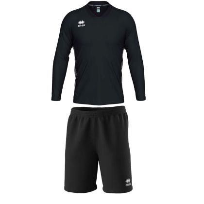 Вратарски екип Errea Jerzy, унисекс, размер L, черен