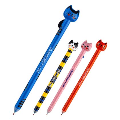 Химикалка Centrum Cat автоматична 0.5mm Син