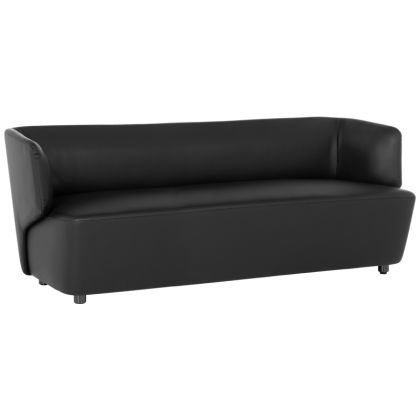 Диван - тройка TUNE - черен
