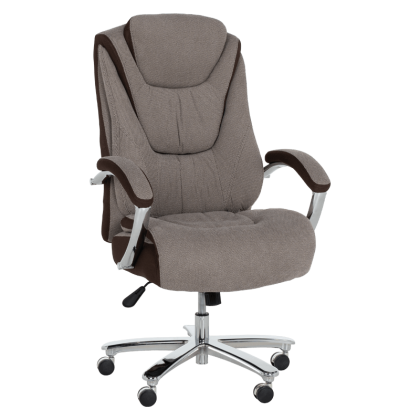 Президентски офис стол Carmen 6201 - кафяв