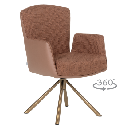 Трапезен стол SINDI 4 - оранжев