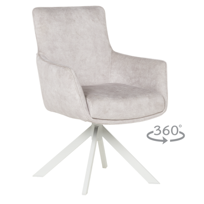 Трапезен стол VALGA 6 - крем