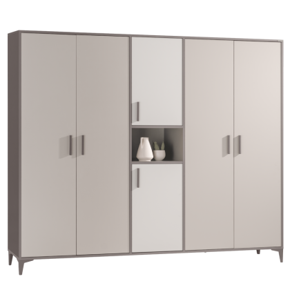 Петкрилен детски гардероб RIGA