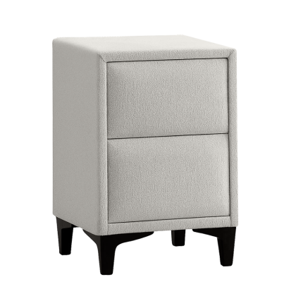 Нощно шкафче за спалня MATHILDA - светлосив 21