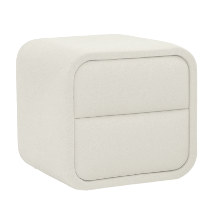 Нощно шкафче за спалня ATHENA - слонова кост SY