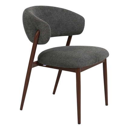 Трапезен стол OMA - сив 97 WAL