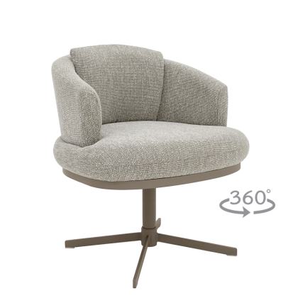 Трапезен стол RAPINA 5 - сив 01