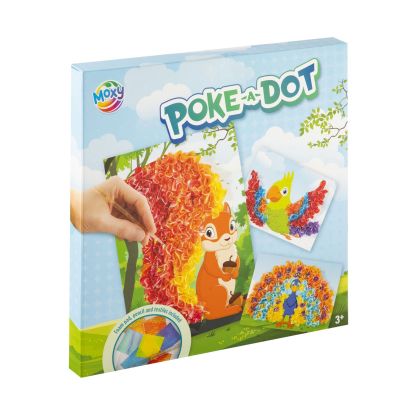 Moxy Творчески комплект Poke-a-Dot, животни