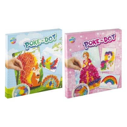 Moxy Творчески комплект Poke-a-Dot, асорти, 24 броя