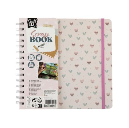 Craft ID Скрапбук, 20.5 х 20.5 cm, 40 листа, розов